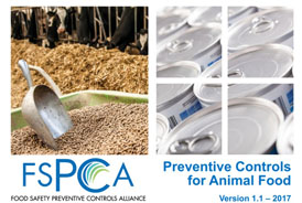 a training course on FSPCA Animal Food Prevention and control measures (FDA accredited PCQI course)